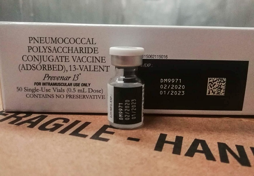 Anuncian arribo de 200.000 vacunas pedi�tricas contra el neumococo